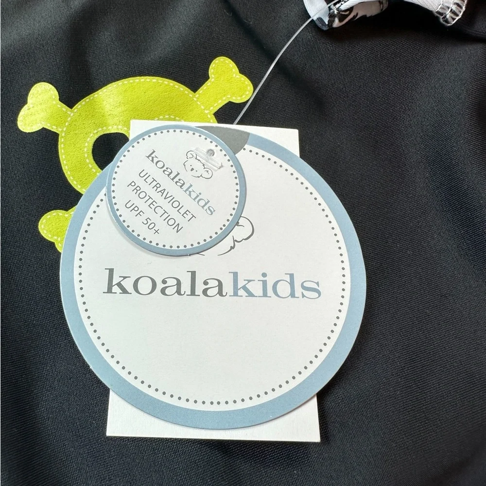 KOALA KIDS: NWT Boy’s Cross-bone Swim Rashguard -Size 9-12 Months